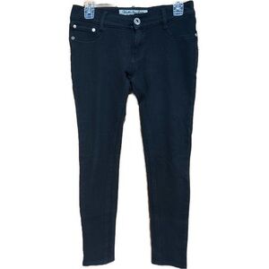 Women’s Vanilla Star Black Low Rise Skinny Jeans Jeggings Size Medium